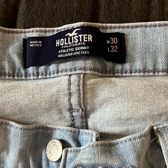 Hollister jeans ATHLETIC SKINNY HOLLISTER EPIC FLEX - Picture 4 of 4